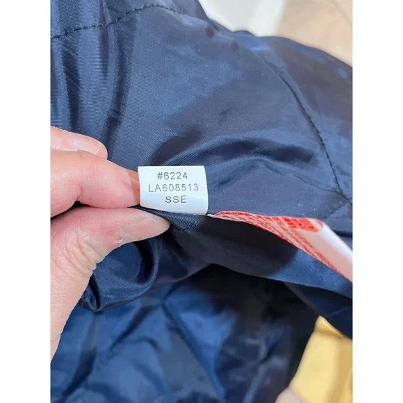 Vintage NFL Seattle Seahawks Jacket Suede Leather Bomber Full Zip Mens XL - Picture 7 of 13